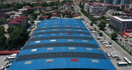 Elbistan Belediyesi’nin GES’i 900 bin kilovat saat elektrik üretti.